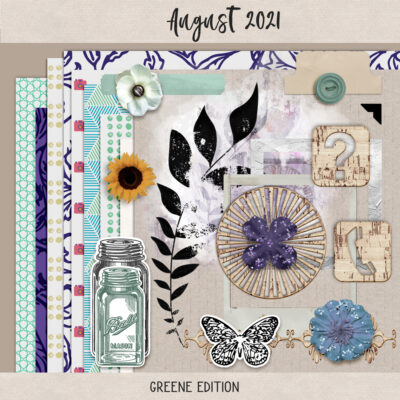 August 2021 Layouts 01, August 2021, greene edition