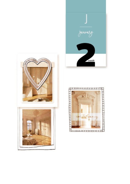 5 minute layout, A5, freebie, , January 2023 Layouts 02