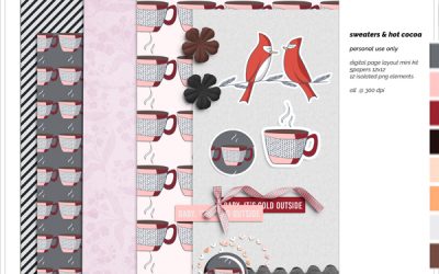 Sweaters & Hot Cocoa Mini Kit Freebie