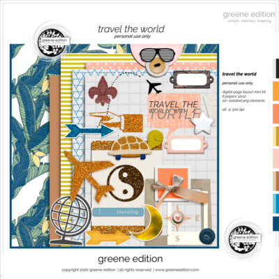 Around The World: The Kit, greene edition