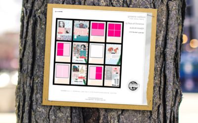 greene edition Album Maker 6×8″ 25 Days of Christmas Freebie