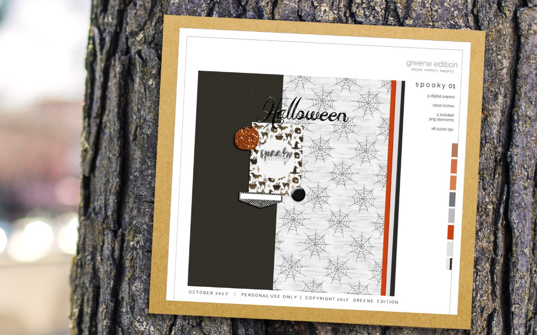 Freebie Spooky Halloween Kit