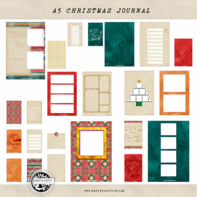 a5 christmas journal